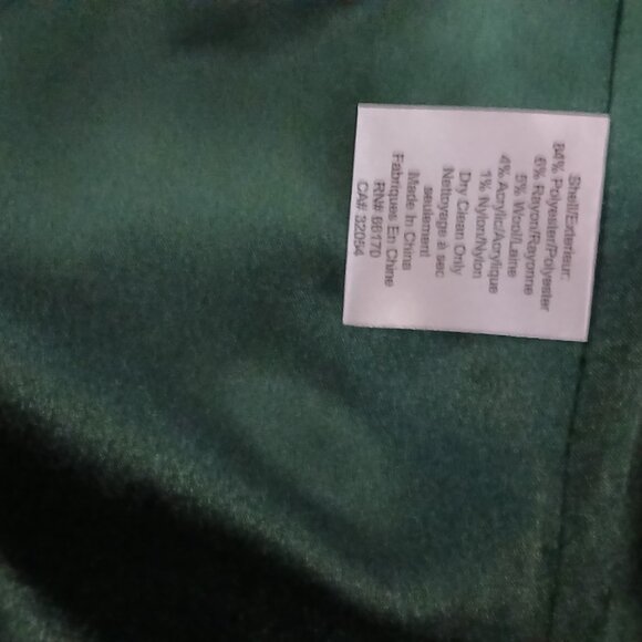 Anthropologie Madchen, Elegant Plaid Hooded Cape, Small, $60 and FREE SHIPPING! - Picture 10 of 14